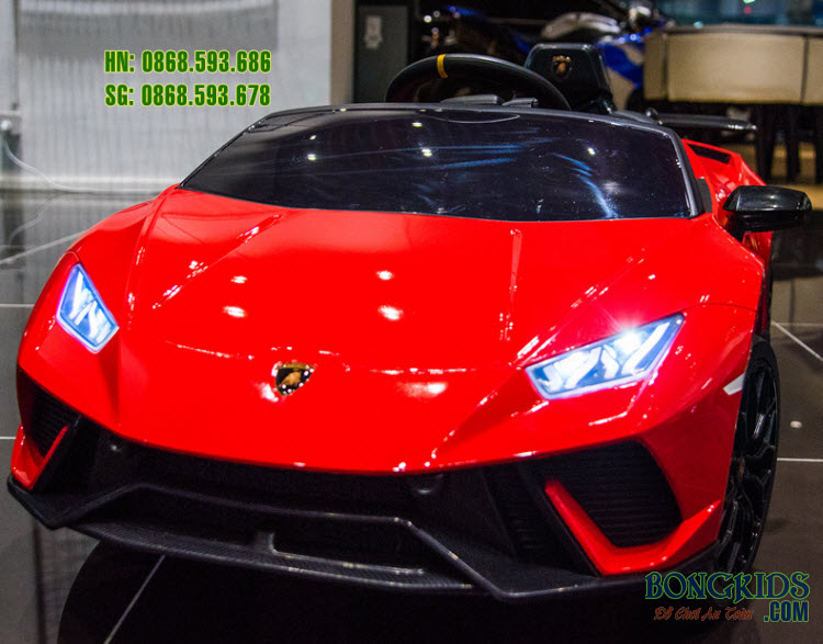 Xe hơi điện trẻ em Lamborghini S308 màu đỏ