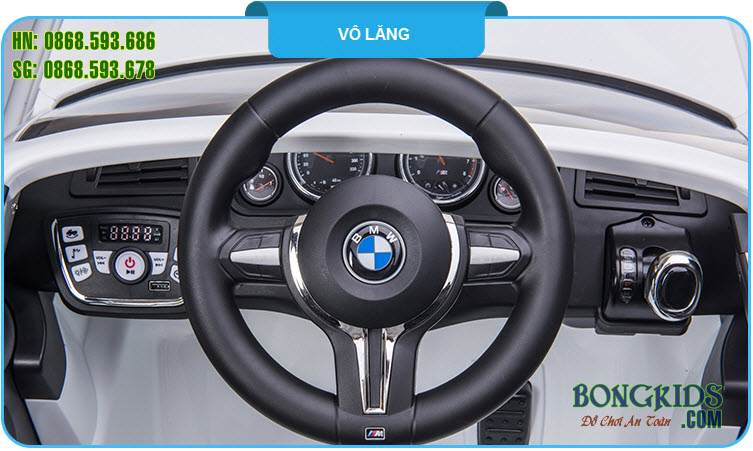 Vô lăng - Xe ô tô điện trẻ em BMW X5M 6661R - chính hãng Chilokbo