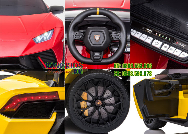 Xe ô tô điện trẻ em Lamborghini S308 - Chi tiết