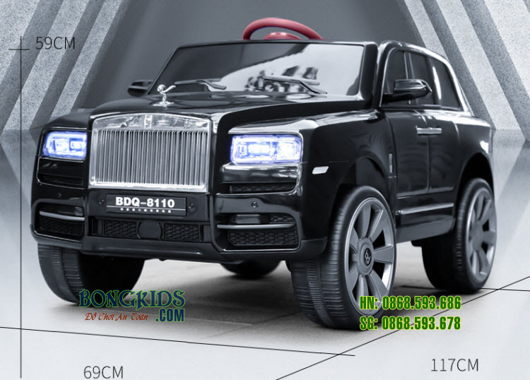 XE Ô TÔ ĐIỆN TRẺ EM ROLLSROYCE BDQ-8110