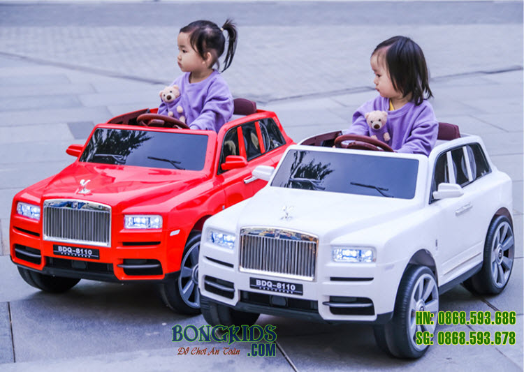 XE ÔTÔ ĐIỆN TRẺ EM ROLLSROYCE BDQ8110