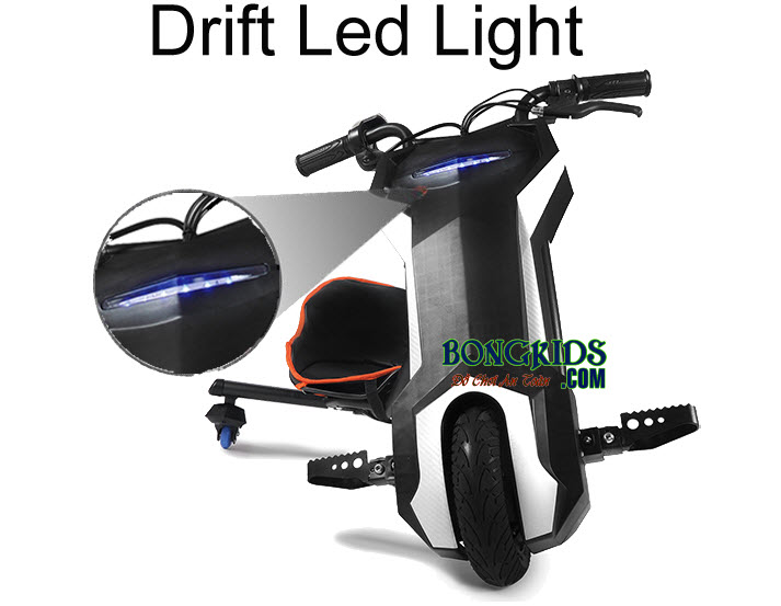 Xe 3 bánh điện trẻ em Drift scooter F9T đèn led