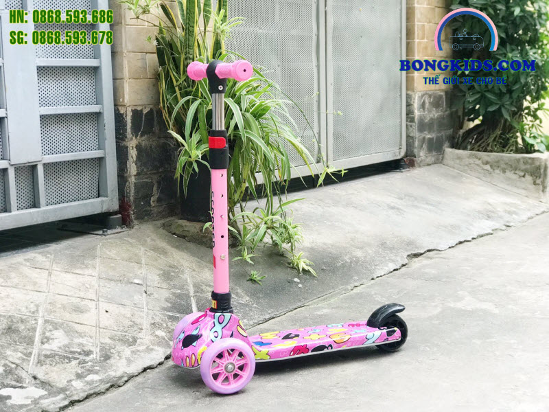 Xe trượt scooter siêu nhân cho bé HT618 1