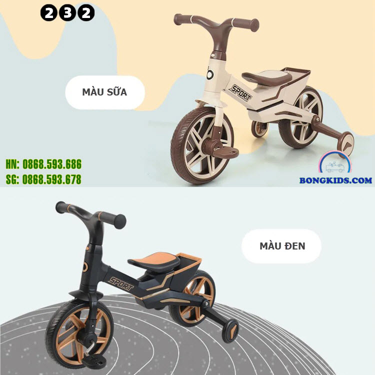 Xe chòi chân - đạp 3 bánh - thăng bằng cho bé Baohaohao 232 1