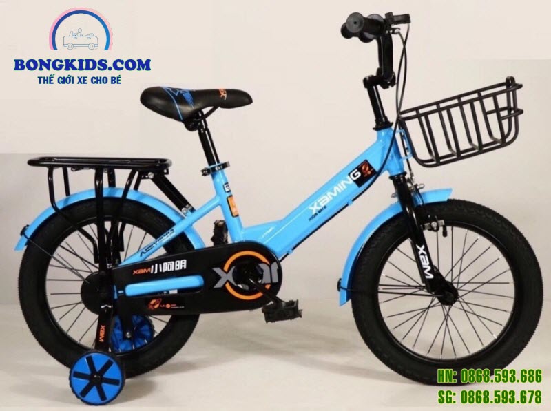 Xe đạp trẻ em Xaming 02 màu xanh