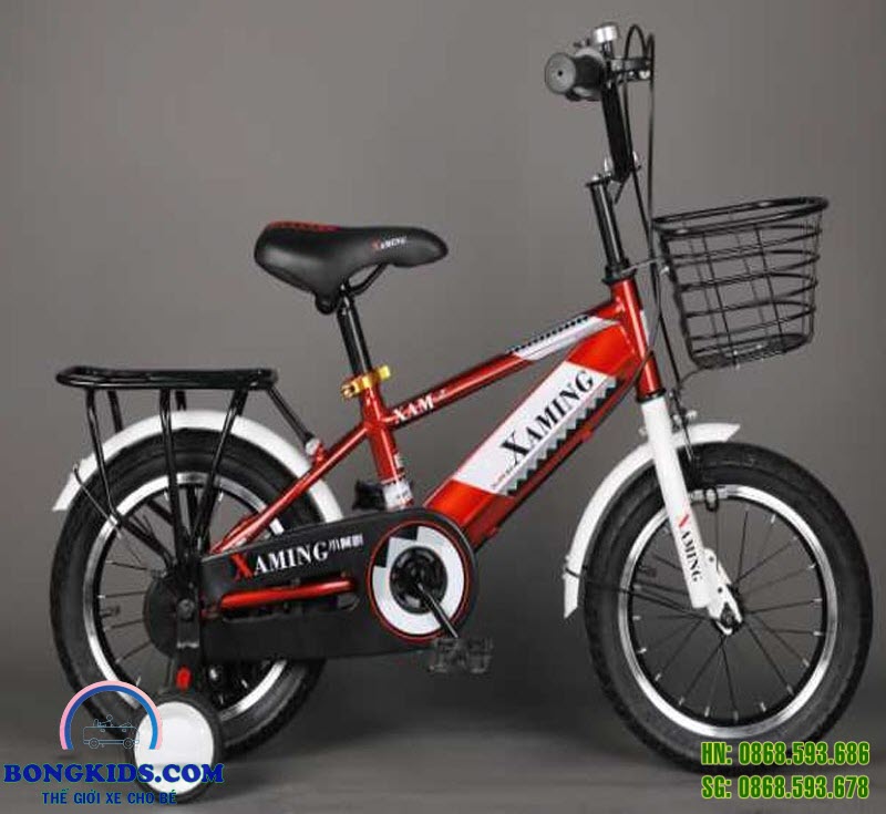 Xe đạp trẻ em Xaming 04 màu đỏ