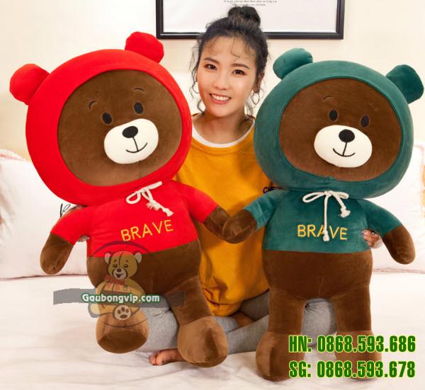 Brown áo mềm