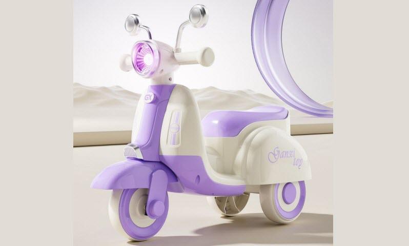 Xe chòi chân xe máy vespa 968 cho bé 1-3 tuổi