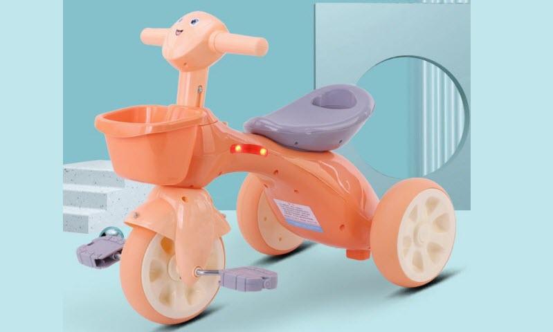 Xe 3 bánh 219 đa năng cho bé 1-3 tuổi ngồi chòi và đạp