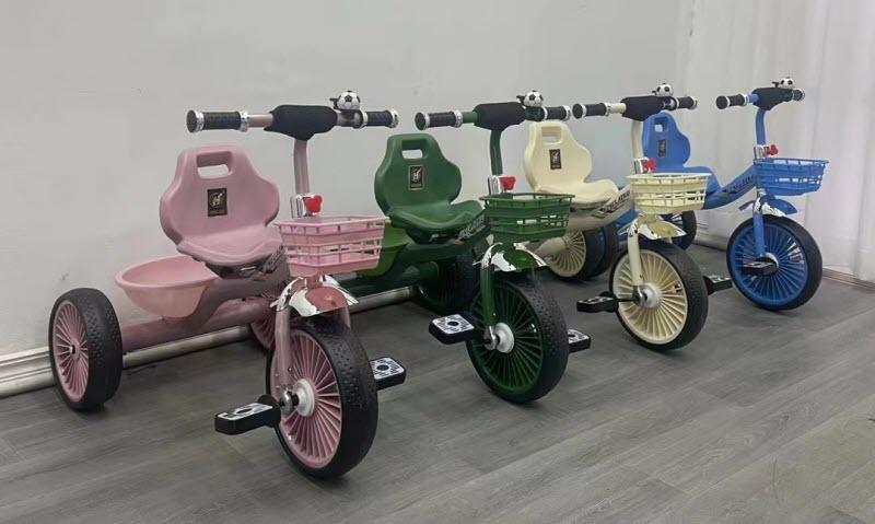 Xe đạp 3 bánh khung thép HLZ1999 cho bé 2-5 tuổi