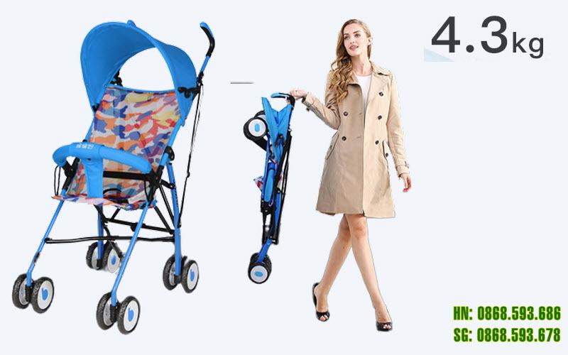Xe đẩy du lịch cho bé Baobaohao 605A