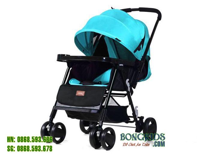 Xe đẩy Seebaby T11 cho bé - Đẩy 2 chiều, nhiều tư thế