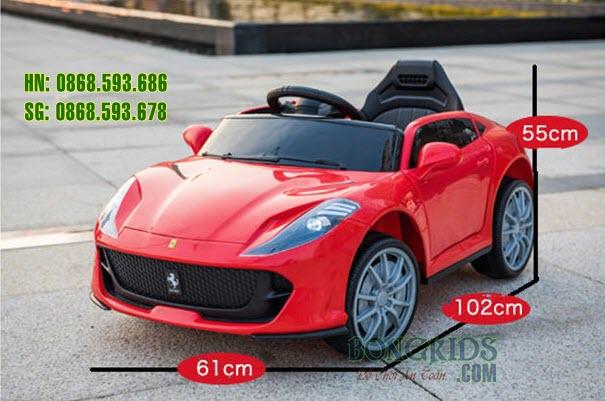Kích thước Xe ô tô điện trẻ em WMT-912