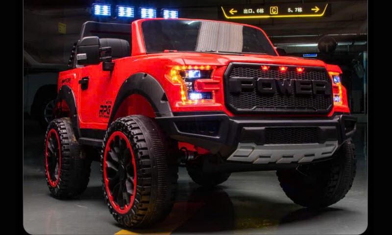 Xe ô tô điện trẻ em 2 chỗ ngồi dạng bán tải F150