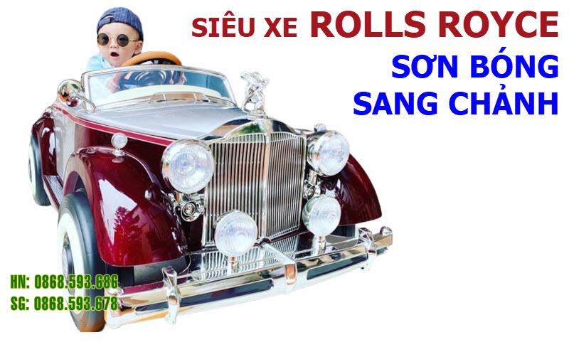 Xe ô tô điện trẻ em Roll Royce SMT999