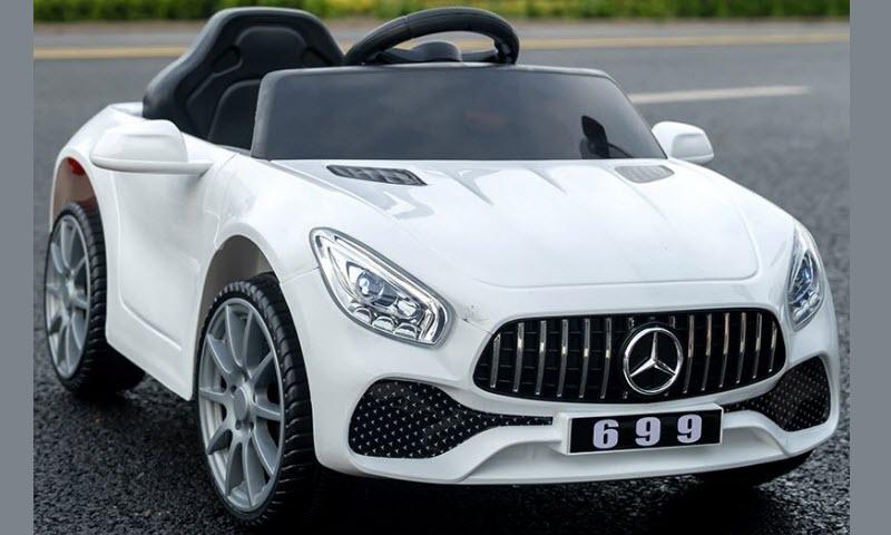 Xe ô tô điện trẻ em cỡ nhỏ, giá rẻ Mercedes 699 cho bé 1-4 tuổi