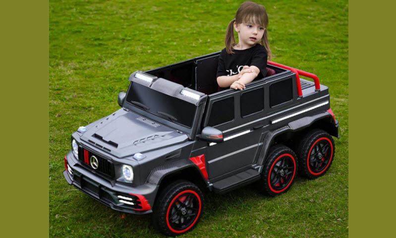 Xe ô tô điện trẻ em G63 cao cấp 2 chỗ ngồi Mercedes SMT778