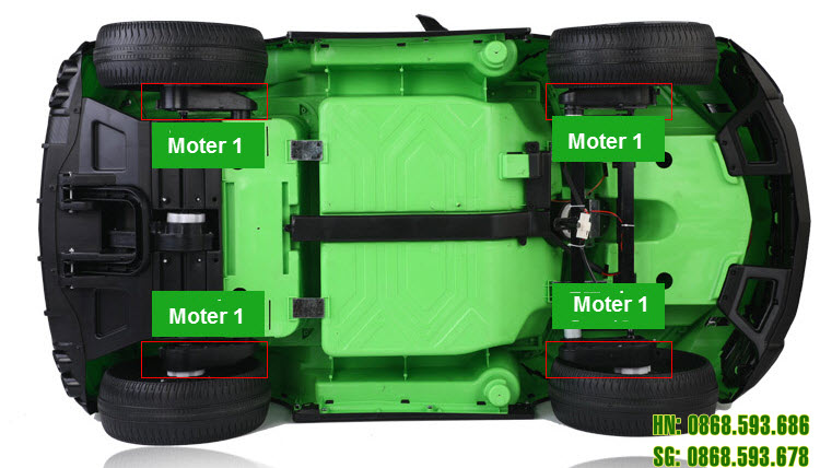 động cơ xe điện trẻ em