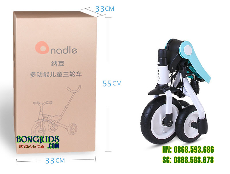 Xe đa năng 5 in 1 cao cấp cho bé A2 10