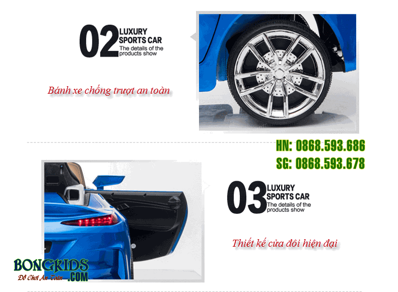 Xe ô tô điện trẻ em 109 1