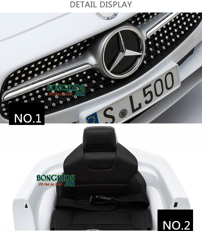 Xe ô tô - hơi điện trẻ em Mercedes SL-500 ghế