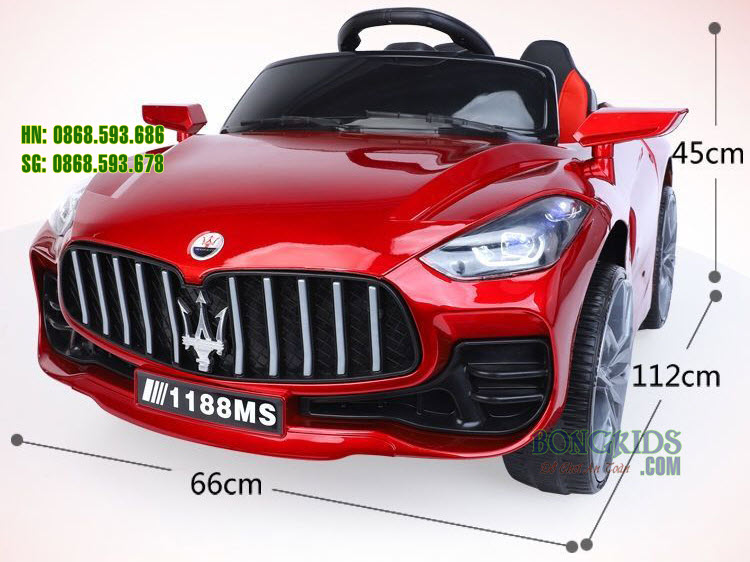 Kích thước Xe ô tô điện trẻ em Maserati KKL8188