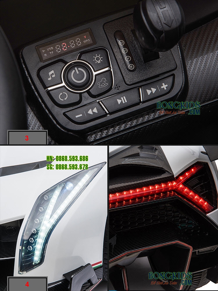 Chi tiết Xe hơi điện trẻ em Lamborghini XMX 615 Chi tiết Xe hơi điện trẻ em Lamborghini XMX 615