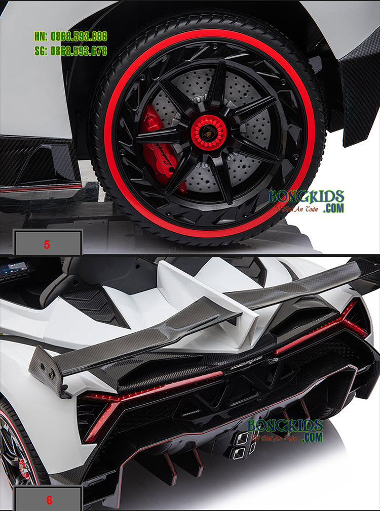 Chi tiết Xe hơi điện trẻ em Lamborghini XMX-615 Chi tiết Xe hơi điện trẻ em Lamborghini XMX-615