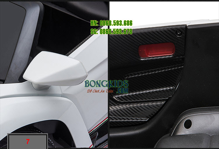 Chi tiết Xe hơi điện cho bé Lamborghini XMX-615 Chi tiết Xe hơi điện cho bé Lamborghini XMX-615