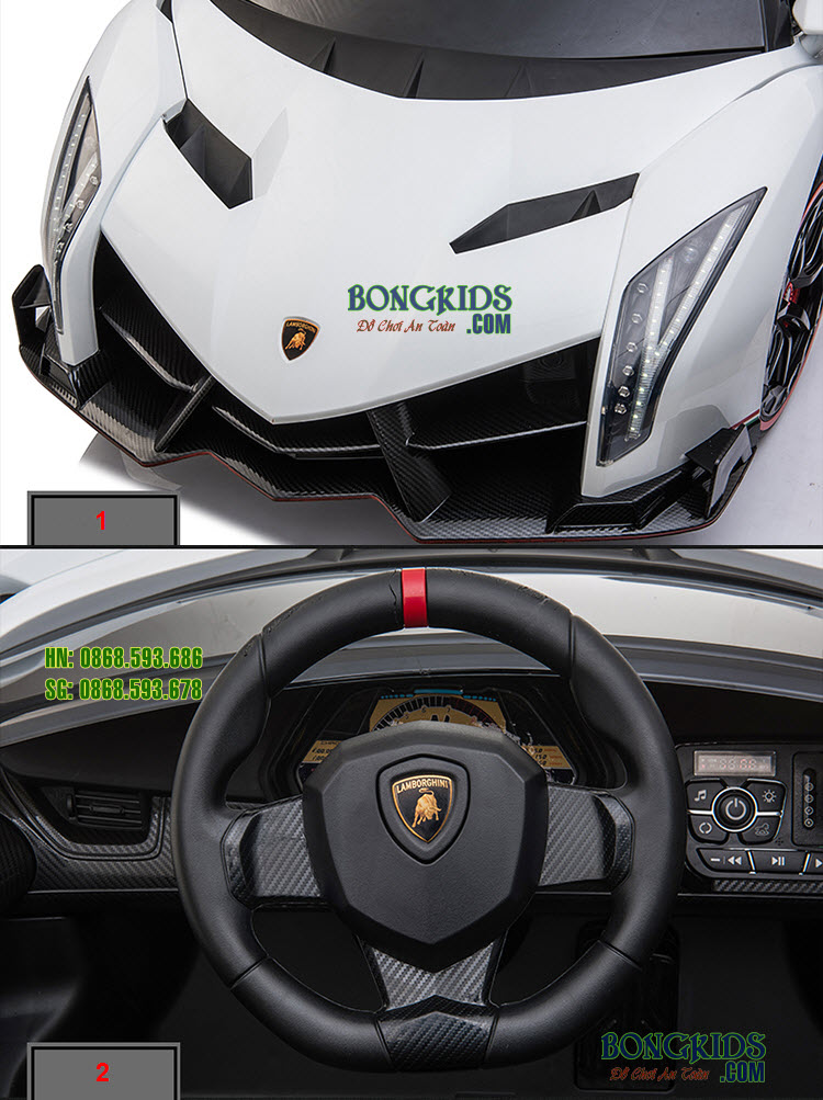 Chi tiết Xe hơi điện trẻ em Lamborghini XMX615 Chi tiết Xe hơi điện trẻ em Lamborghini XMX615