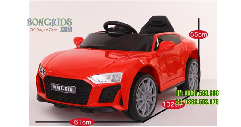Kích thước Xe ô tô điện trẻ em WMT-915