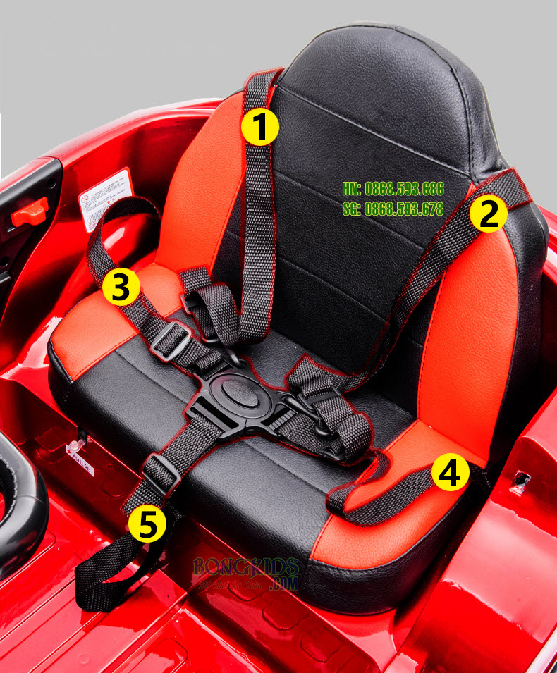 Ghế Xe hơi điện trẻ em WMT-916