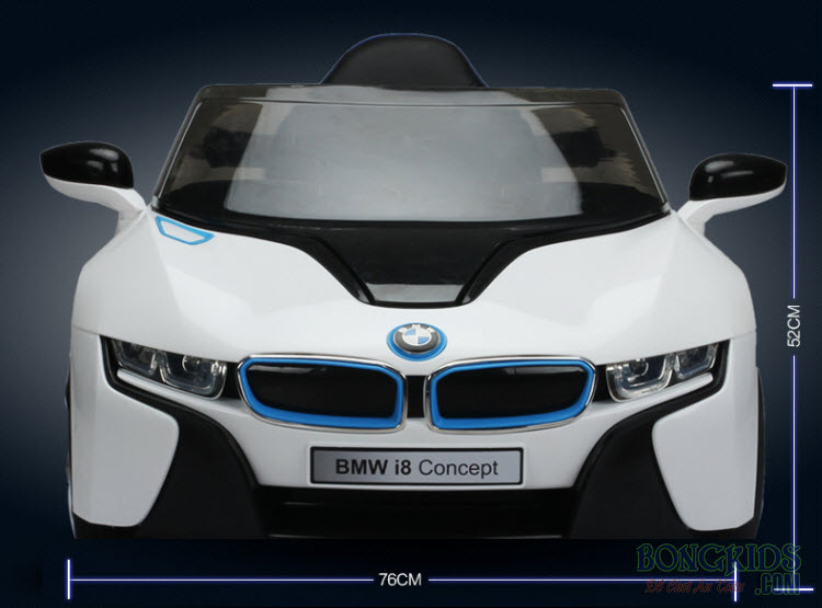 Xe Ô Tô Điện Trẻ Em I8 (2028) - Ghế Da Cao Cấp 7