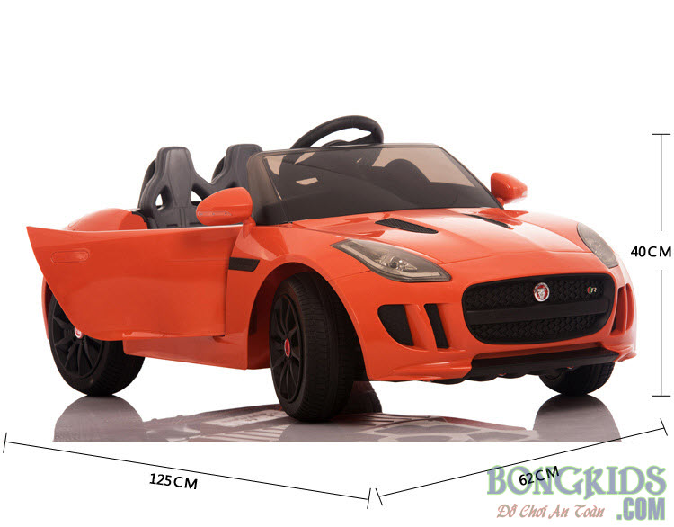 Xe ôtô điện Jaguar DMD-218 cho trẻ em - kích thước