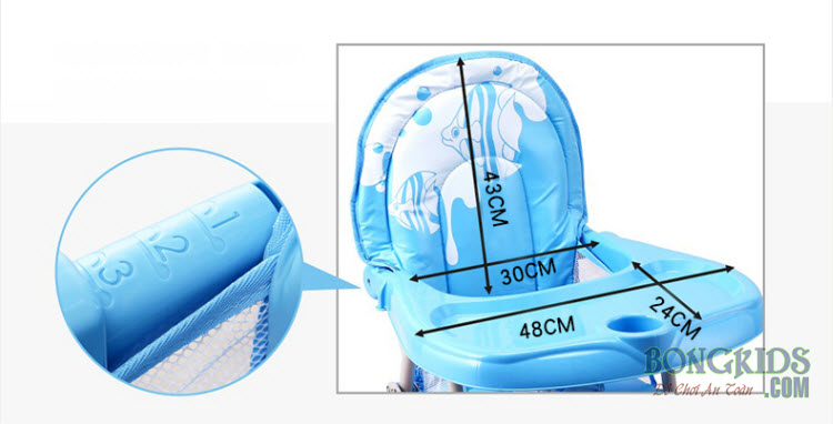 Ghế tập ăn bột cho bé đẹp
