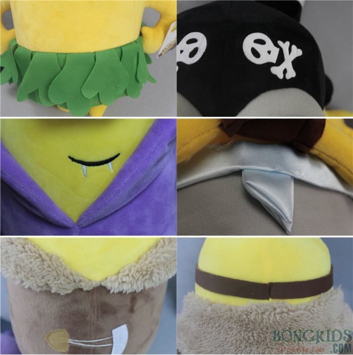 Chất liệu Minion bông