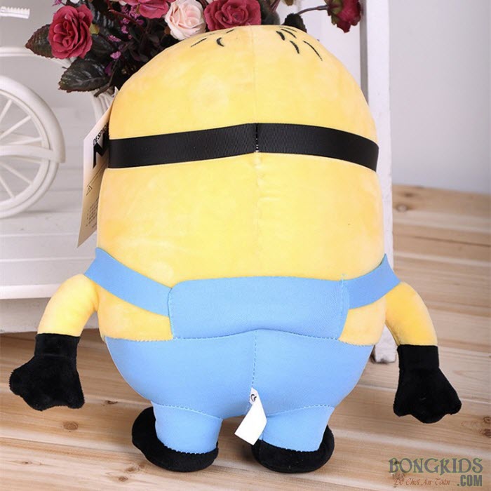 Minion 3D nhồi bông từ phía sau