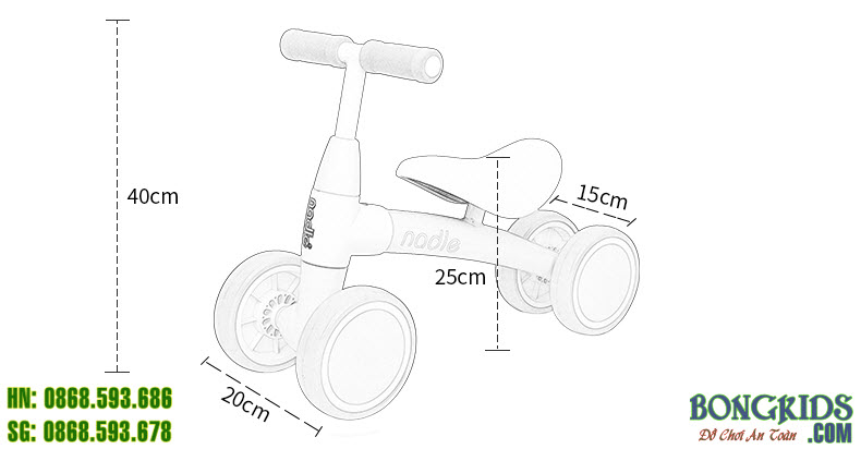 Kích thước của xe