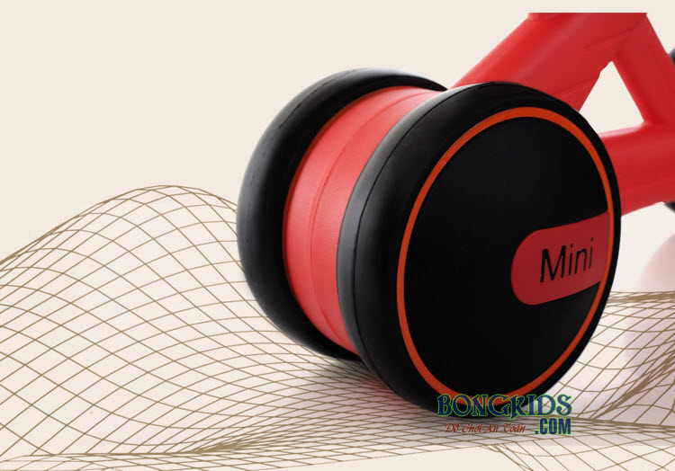 Bánh xe chòi chân trẻ em 168 màu vàng