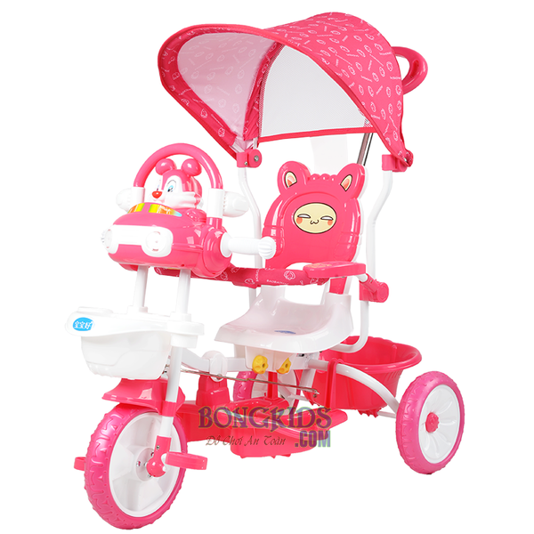 Xe đạp 3 bánh trẻ em 231G màu hồng