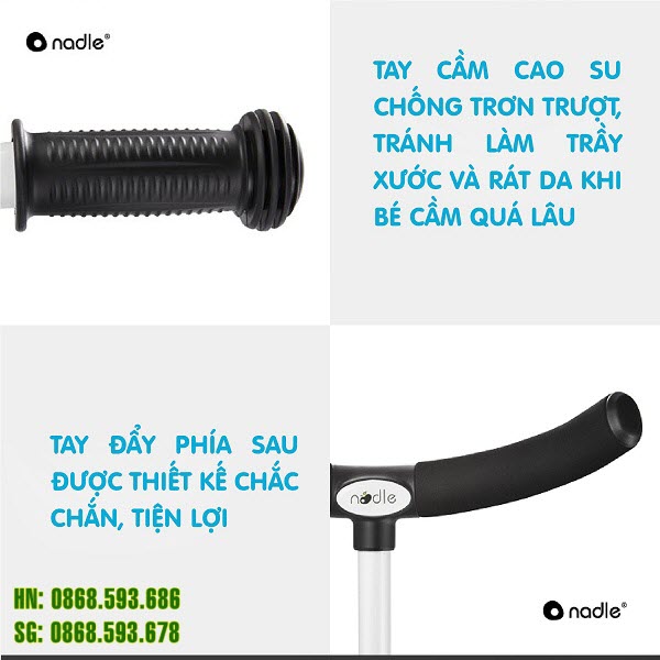 Xe đa năng 5 in 1 cao cấp cho bé A2 4