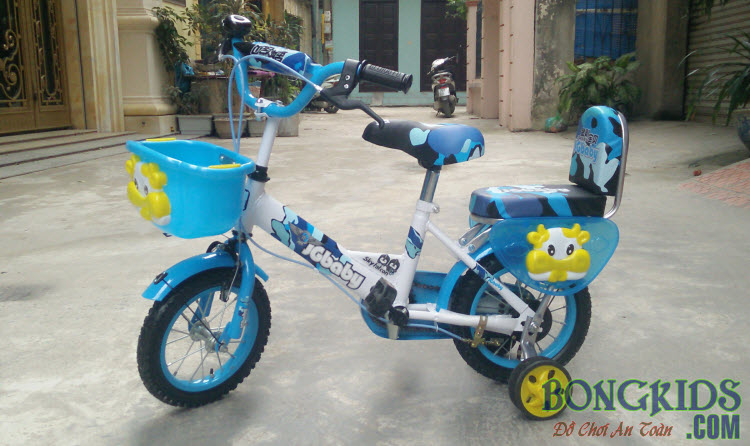 Xe đạp trẻ em JGBABY màu xanh dương