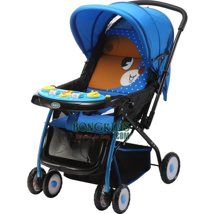 Xe đẩy 2 chiều baobaohao 709N màu xanh
