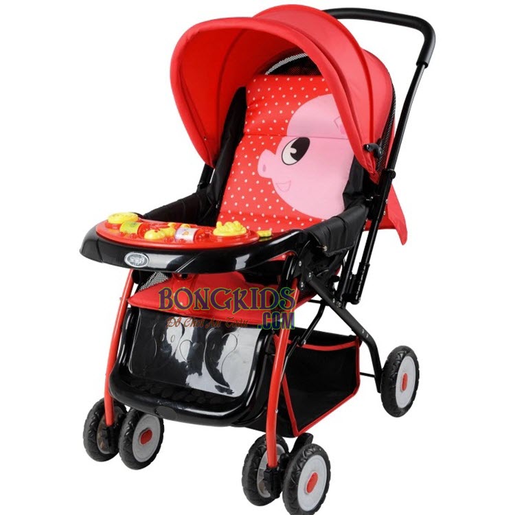 Xe đẩy 2 chiều baobaohao 709N màu đỏ