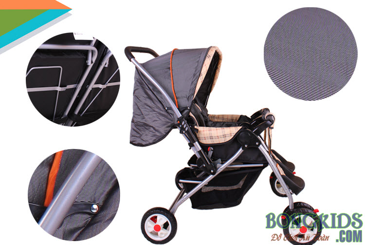 Xe đẩy cho bé sinh đôi SL-501 cao cấp