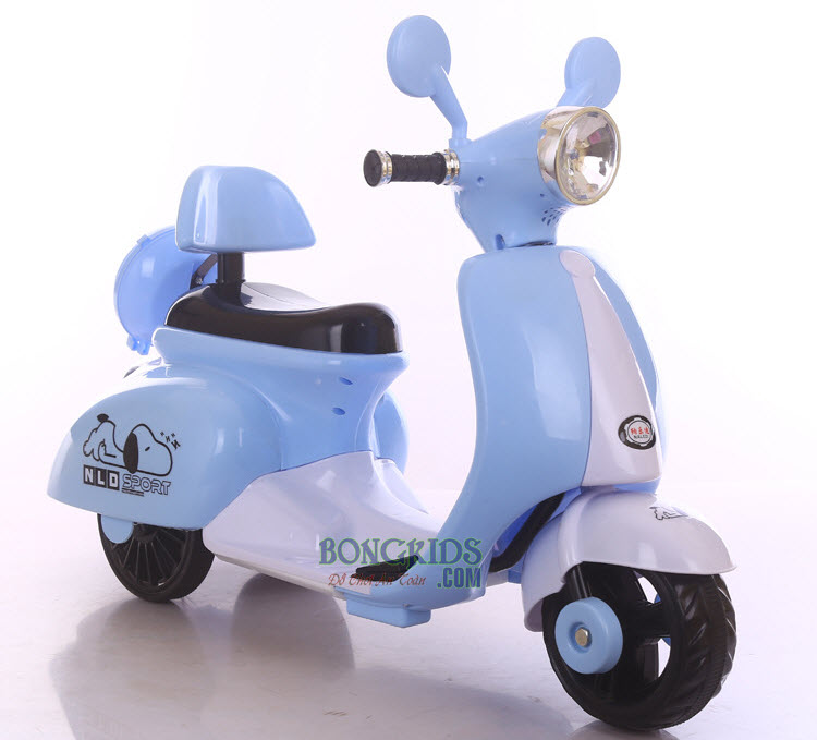 Xe máy điện trẻ em NLD-3279 màu xanh