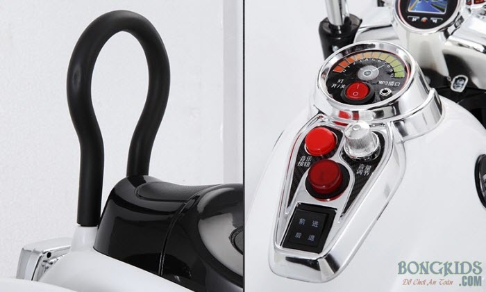 Chi tiết của xe máy điện SX 138 cho bé