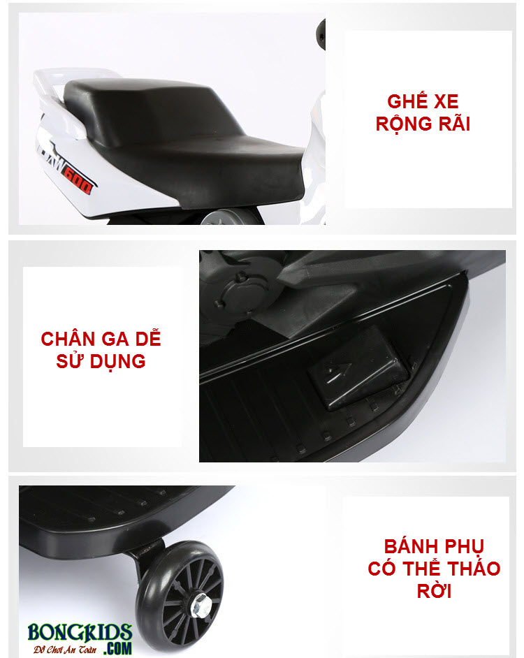 Xe máy điện trẻ em BMW-600