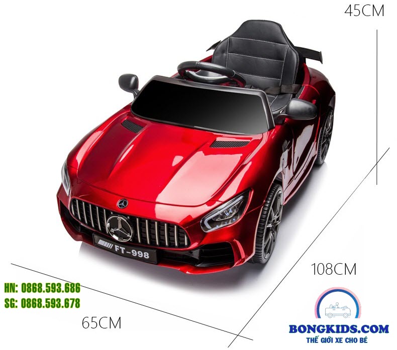 Kích thước Xe ô tô điện trẻ em Mercedes FT998