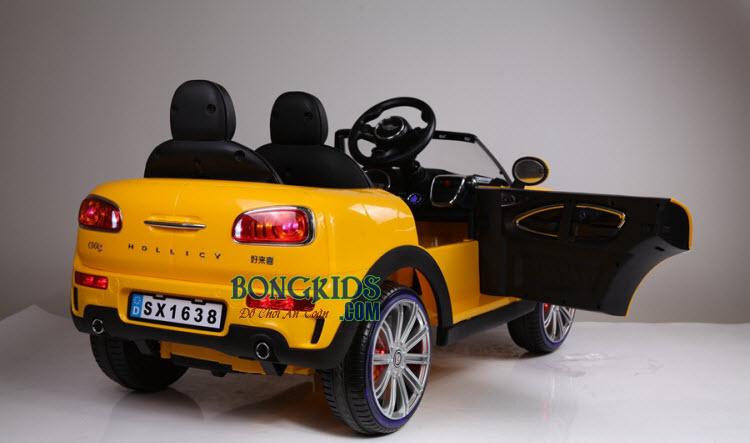 Xe ô tô điện trẻ em Mini Cooper SX-1638 (Hai ghế trước sau)